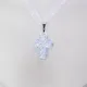 Small Cross - Urielle-Violet Organza - 1